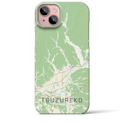 【綴子（秋田県）】地図柄iPhoneケース（バックカバータイプ）