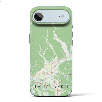 【綴子（秋田県）】地図柄iPhoneケース（バックカバータイプ）