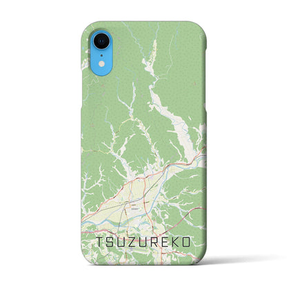 【綴子（秋田県）】地図柄iPhoneケース（バックカバータイプ）