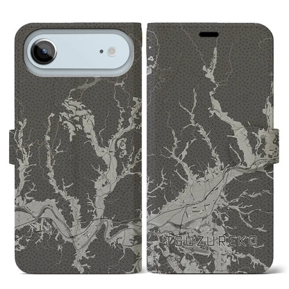 【綴子（秋田県）】地図柄iPhoneケース（手帳タイプ）