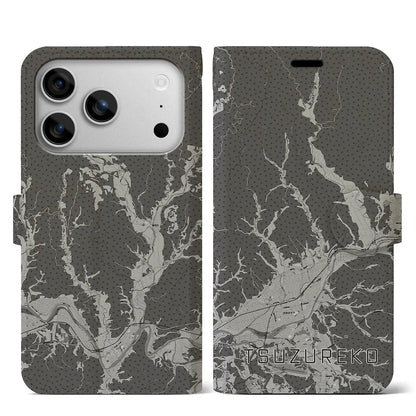 【綴子（秋田県）】地図柄iPhoneケース（手帳タイプ）