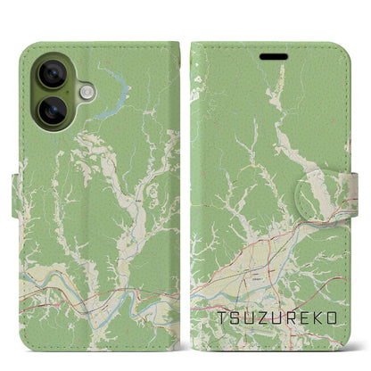 【綴子（秋田県）】地図柄iPhoneケース（手帳タイプ）