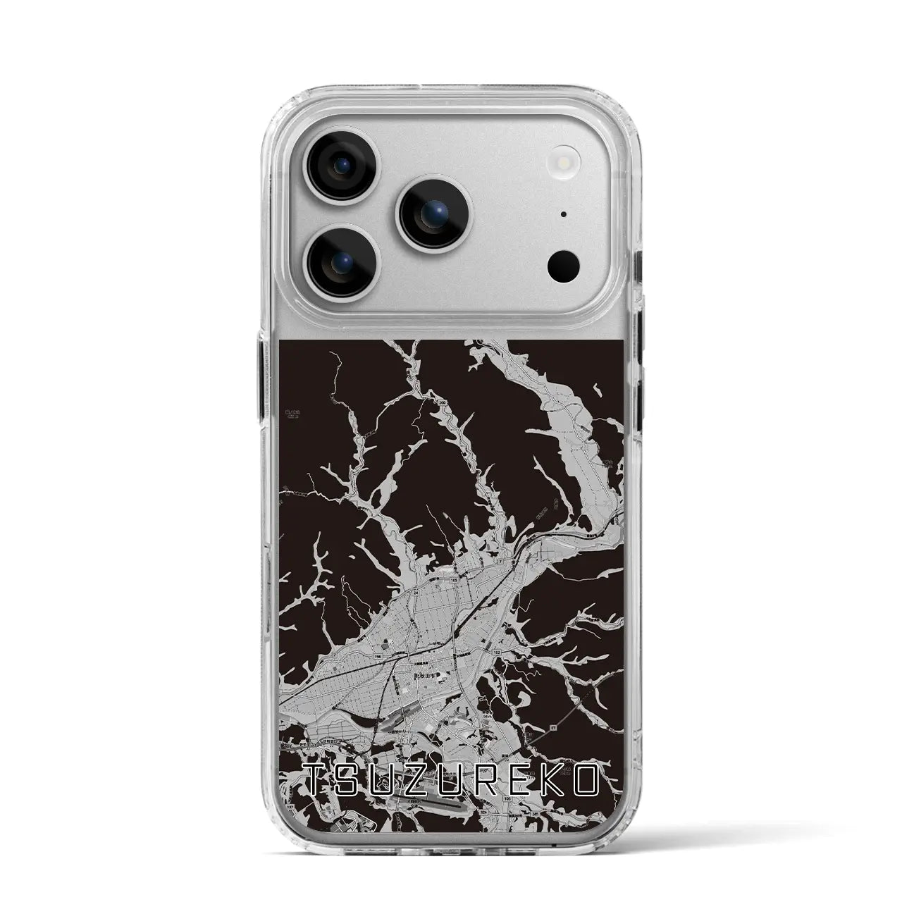 【綴子（秋田県）】地図柄iPhoneケース（MagSafeタイプ）