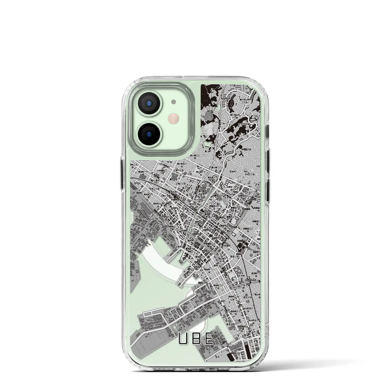 【宇部2（山口県）】地図柄iPhoneケース（MagSafeタイプ）