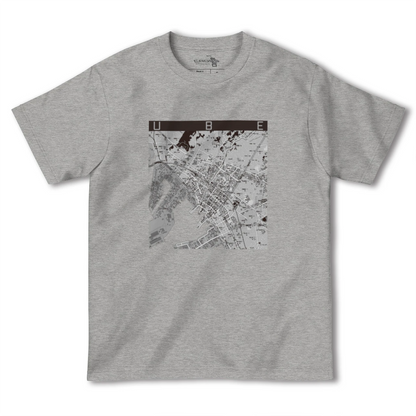 【宇部2（山口県）】地図柄ヘビーウェイトTシャツ