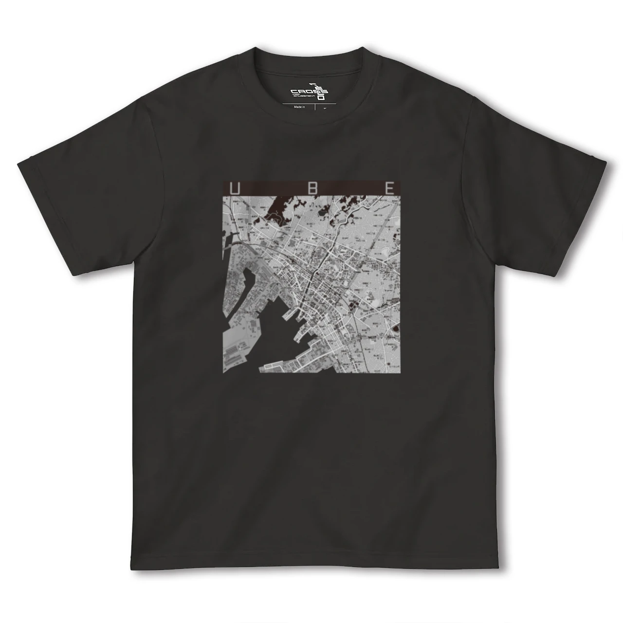 【宇部2（山口県）】地図柄ヘビーウェイトTシャツ