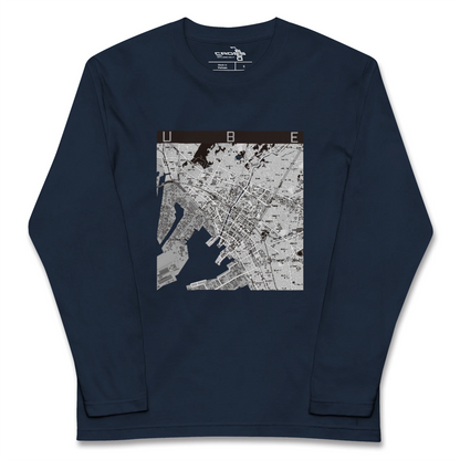【宇部2（山口県）】地図柄ロングスリーブTシャツ