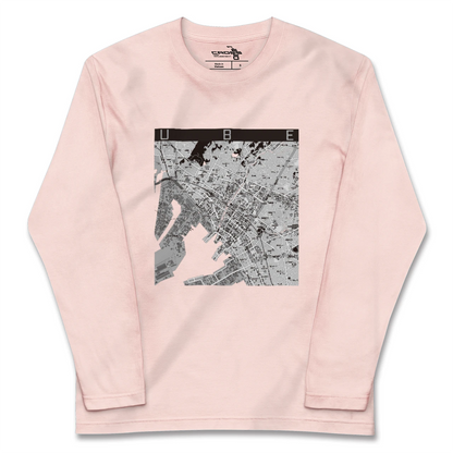 【宇部2（山口県）】地図柄ロングスリーブTシャツ