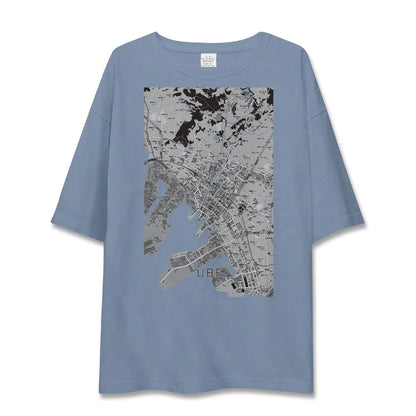 【宇部2（山口県）】地図柄ビッグシルエットTシャツ