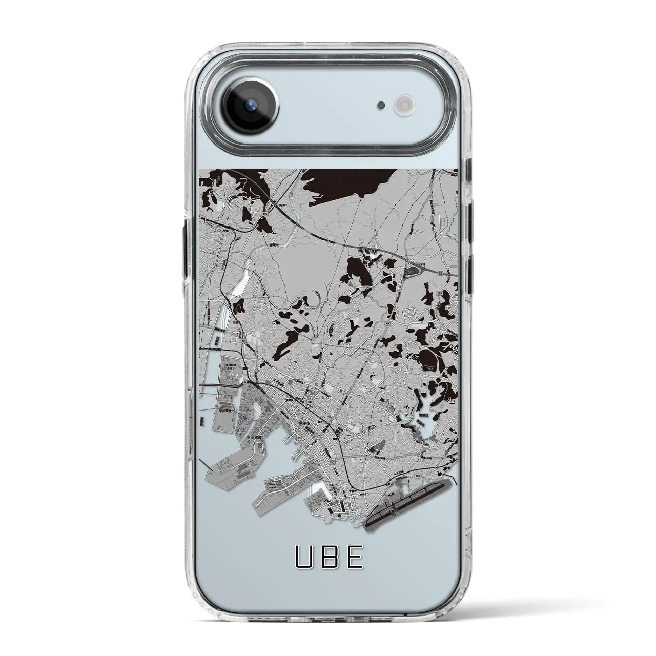 【宇部（山口県）】地図柄iPhoneケース（MagSafeタイプ）