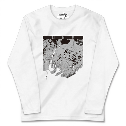 【宇部（山口県）】地図柄ロングスリーブTシャツ