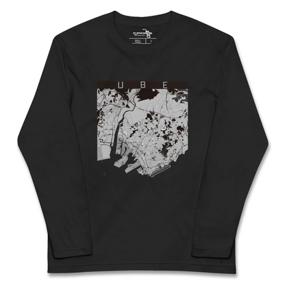 【宇部（山口県）】地図柄ロングスリーブTシャツ