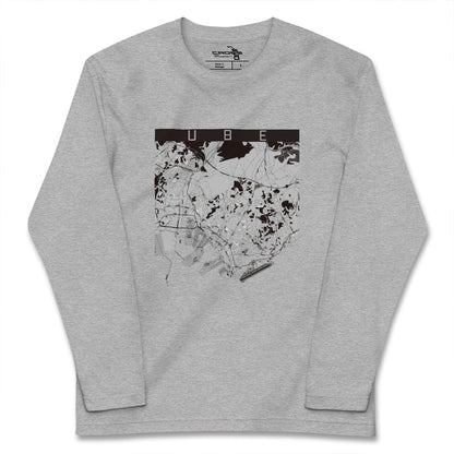 【宇部（山口県）】地図柄ロングスリーブTシャツ