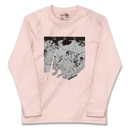 【宇部（山口県）】地図柄ロングスリーブTシャツ