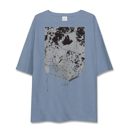 【宇部（山口県）】地図柄ビッグシルエットTシャツ
