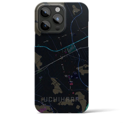 【内原（茨城県）】地図柄iPhoneケース（バックカバータイプ）