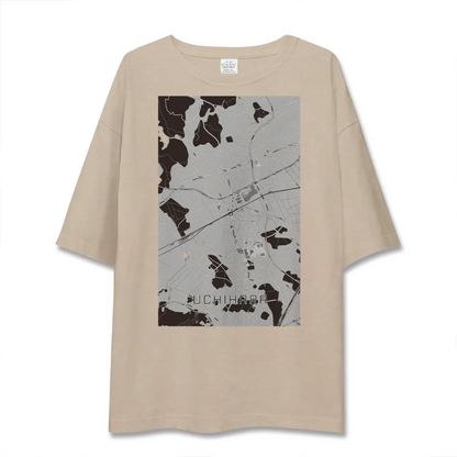【内原（茨城県）】地図柄ビッグシルエットTシャツ