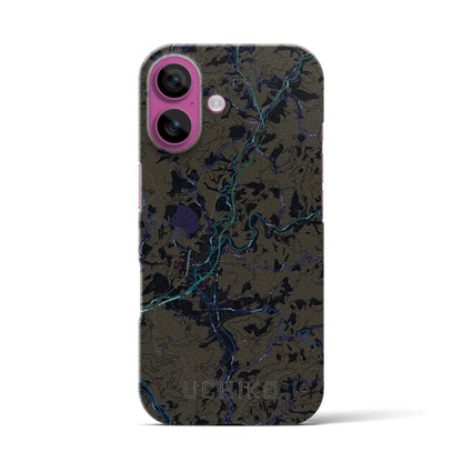 【内子（愛媛県）】地図柄iPhoneケース（バックカバータイプ）