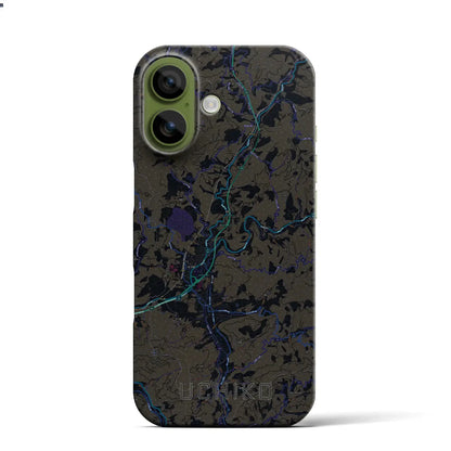 【内子（愛媛県）】地図柄iPhoneケース（バックカバータイプ）