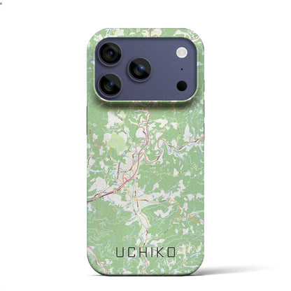 【内子（愛媛県）】地図柄iPhoneケース（バックカバータイプ）