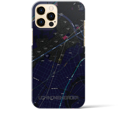 【内野西が丘（新潟県）】地図柄iPhoneケース（バックカバータイプ）