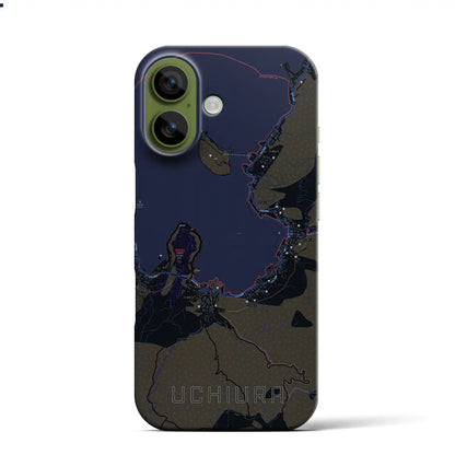 【内浦（静岡県）】地図柄iPhoneケース（バックカバータイプ）