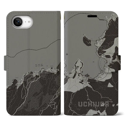 【内浦（静岡県）】地図柄iPhoneケース（手帳タイプ）