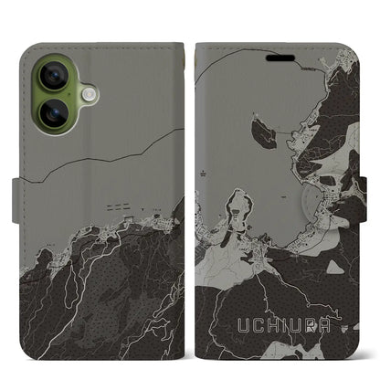 【内浦（静岡県）】地図柄iPhoneケース（手帳タイプ）