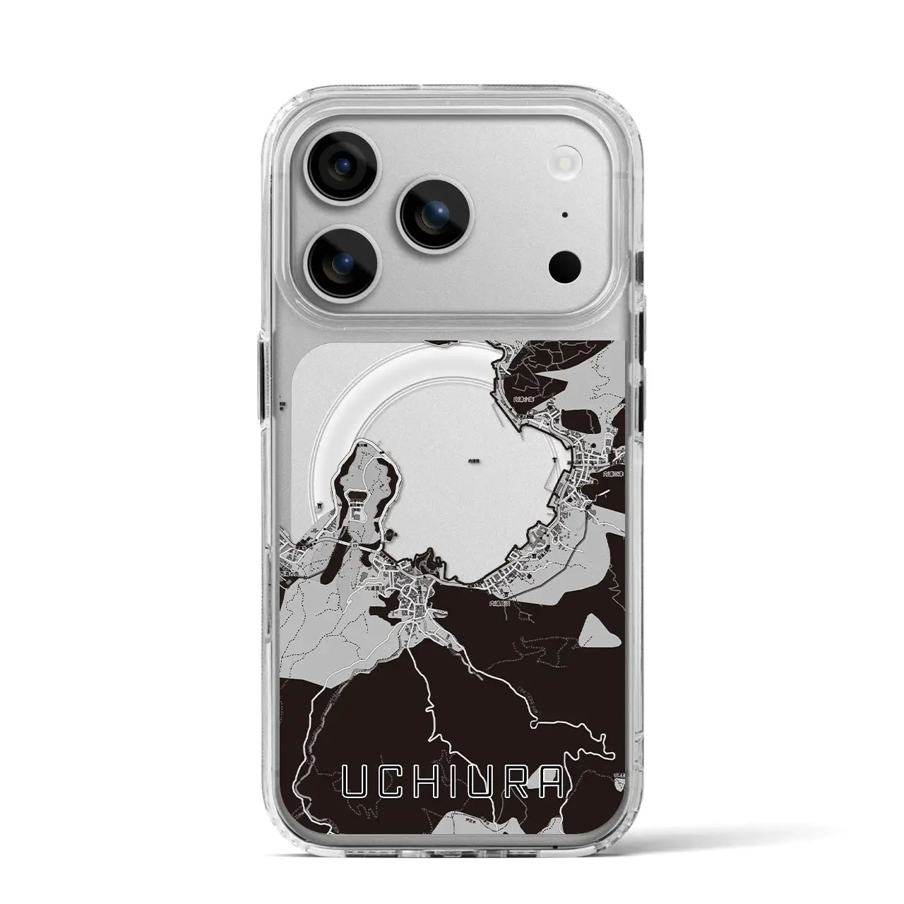 【内浦（静岡県）】地図柄iPhoneケース（MagSafeタイプ）