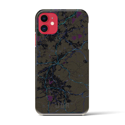 【宇陀（奈良県）】地図柄iPhoneケース（バックカバータイプ）