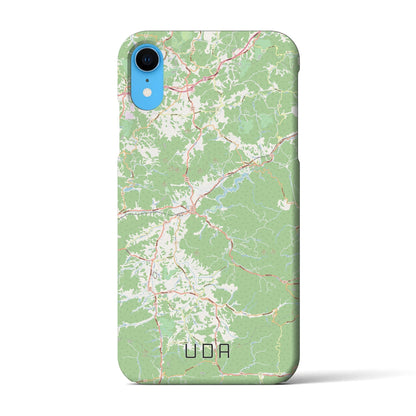 【宇陀（奈良県）】地図柄iPhoneケース（バックカバータイプ）