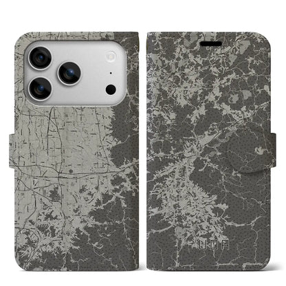 【宇陀（奈良県）】地図柄iPhoneケース（手帳タイプ）