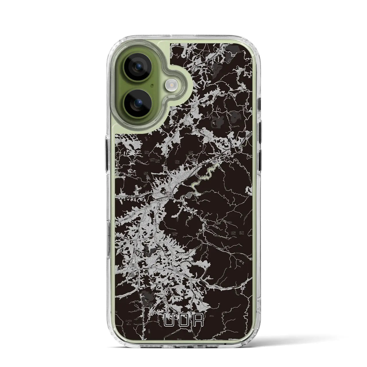 【宇陀（奈良県）】地図柄iPhoneケース（MagSafeタイプ）