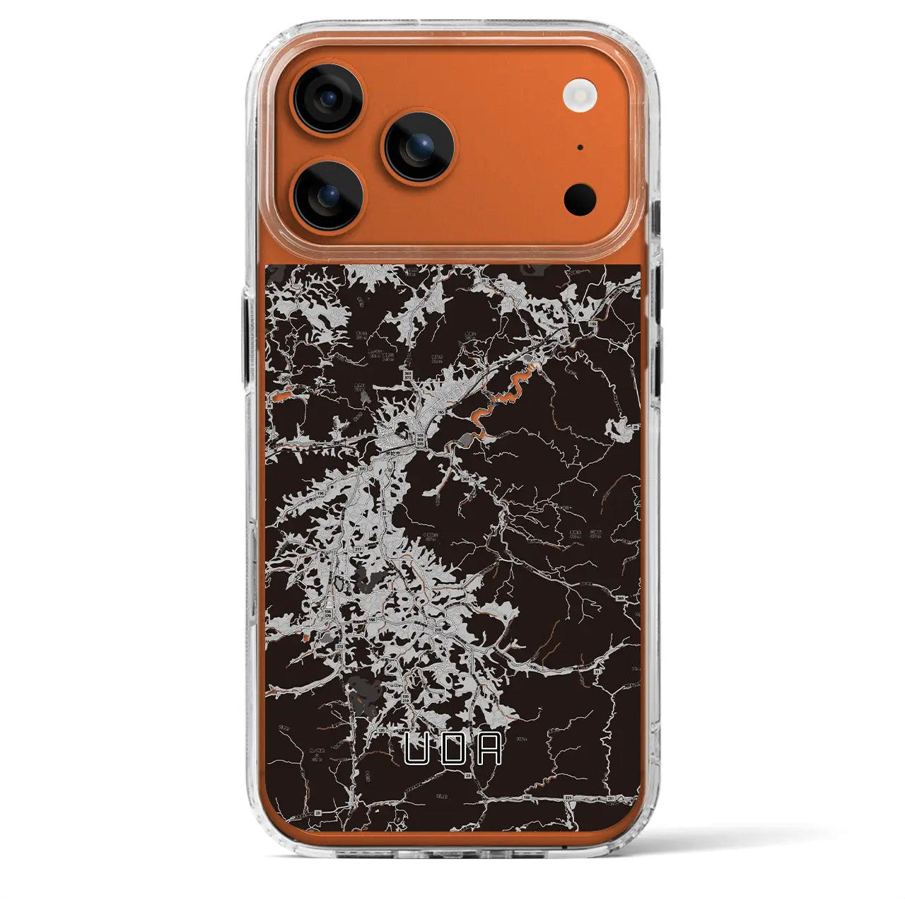 【宇陀（奈良県）】地図柄iPhoneケース（MagSafeタイプ）