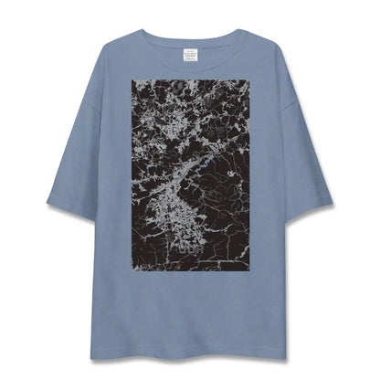 【宇陀（奈良県）】地図柄ビッグシルエットTシャツ
