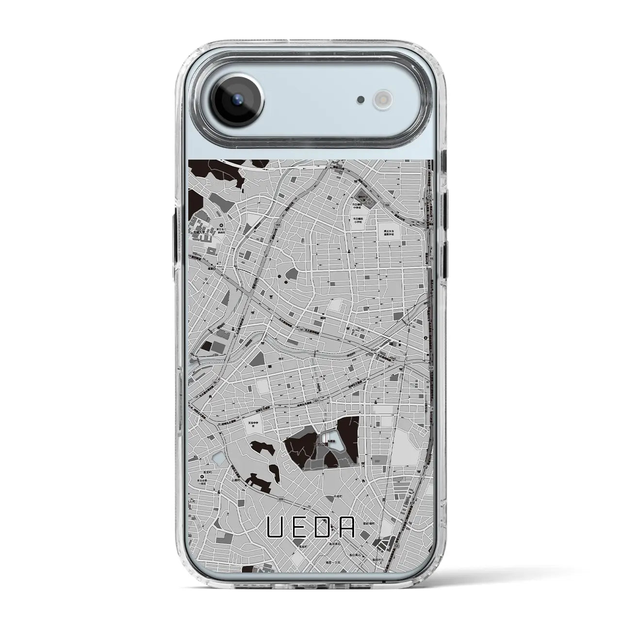 【植田（愛知県）】地図柄iPhoneケース（MagSafeタイプ）