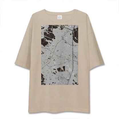 【植田（愛知県）】地図柄ビッグシルエットTシャツ