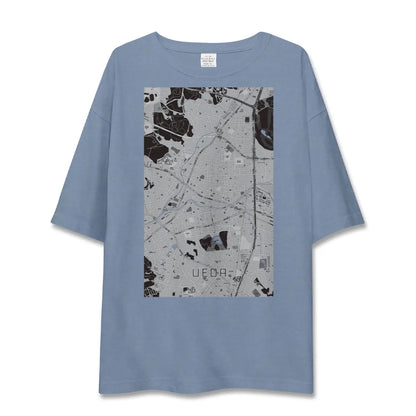【植田（愛知県）】地図柄ビッグシルエットTシャツ
