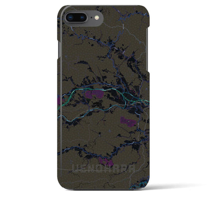 【上野原（山梨県）】地図柄iPhoneケース（バックカバータイプ）