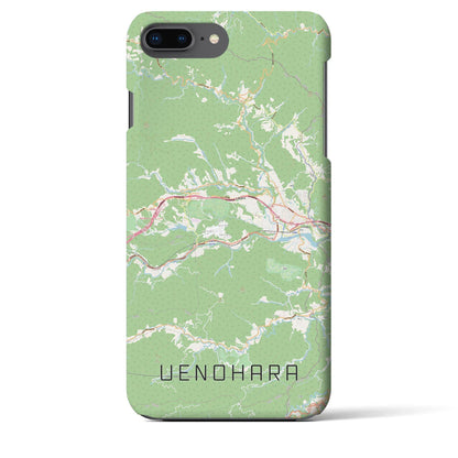 【上野原（山梨県）】地図柄iPhoneケース（バックカバータイプ）
