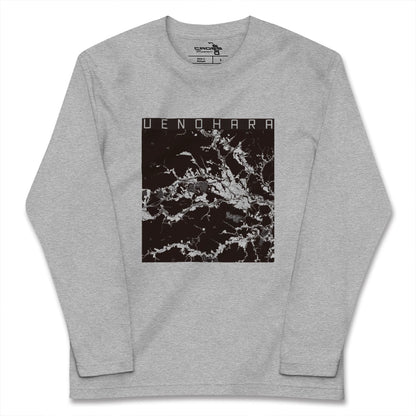 【上野原（山梨県）】地図柄ロングスリーブTシャツ