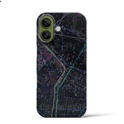 【鶯谷（東京都）】地図柄iPhoneケース（バックカバータイプ）