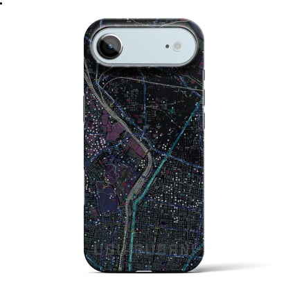 【鶯谷（東京都）】地図柄iPhoneケース（バックカバータイプ）