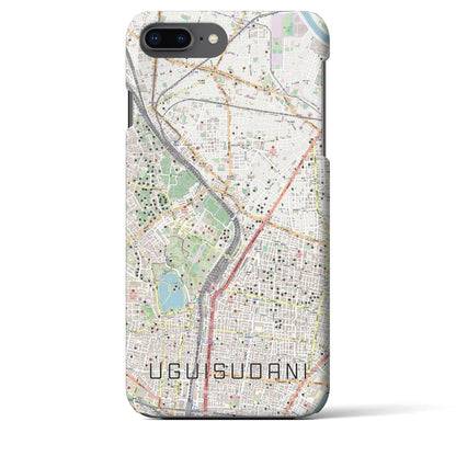 【鶯谷（東京都）】地図柄iPhoneケース（バックカバータイプ）