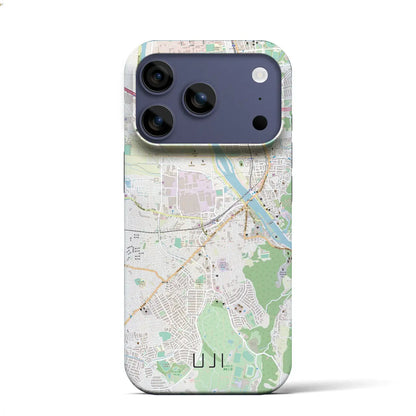 【宇治（京都府）】地図柄iPhoneケース（バックカバータイプ）