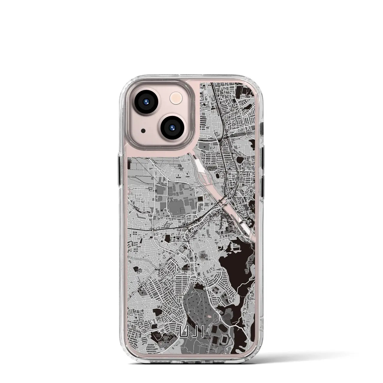 【宇治（京都府）】地図柄iPhoneケース（MagSafeタイプ）