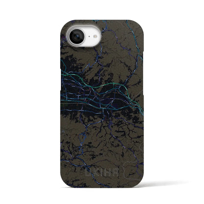 【うきは（福岡県）】地図柄iPhoneケース（バックカバータイプ）