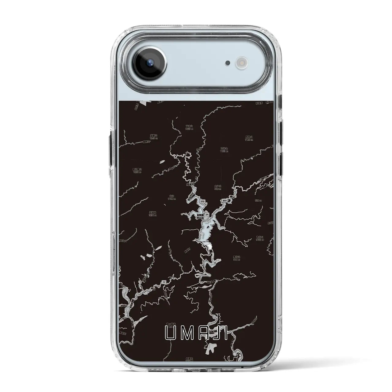【馬路（高知県）】地図柄iPhoneケース（MagSafeタイプ）