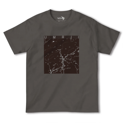 【馬路（高知県）】地図柄ヘビーウェイトTシャツ