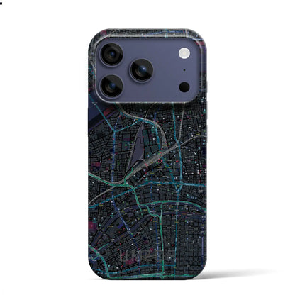 【梅田（大阪府）】地図柄iPhoneケース（バックカバータイプ）